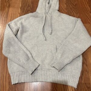 American Eagle Outfitters Cozy Cream Knit Sweater